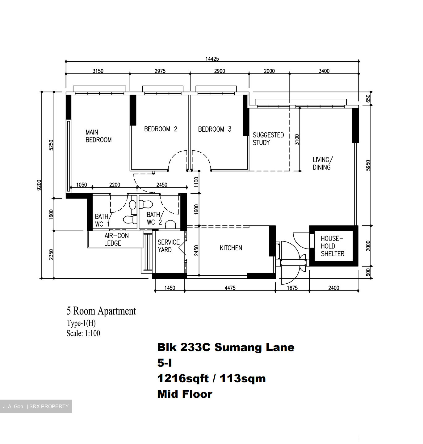 Blk 233C Matilda Court (Punggol), HDB 5 Rooms #581767241